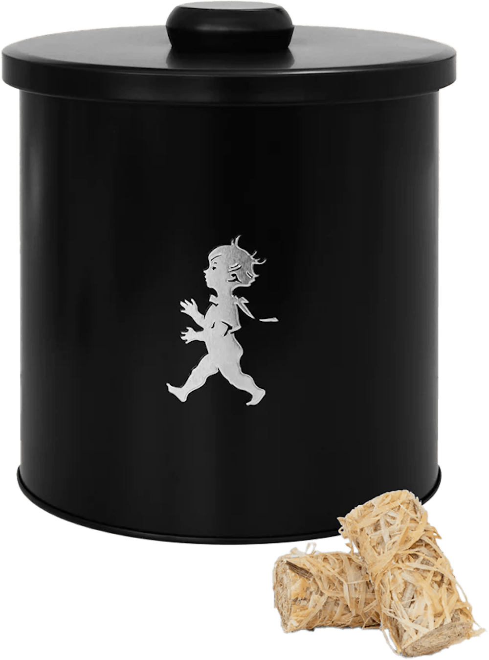 Solstickan Förvaringsburk svart Hem och inredning frilagd